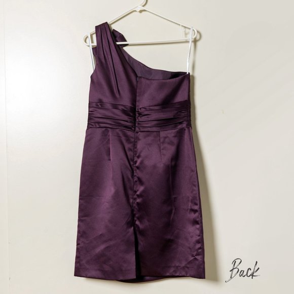 David’s Bridal - Dress NWT - Plum Size 10 - Picture 4 of 12